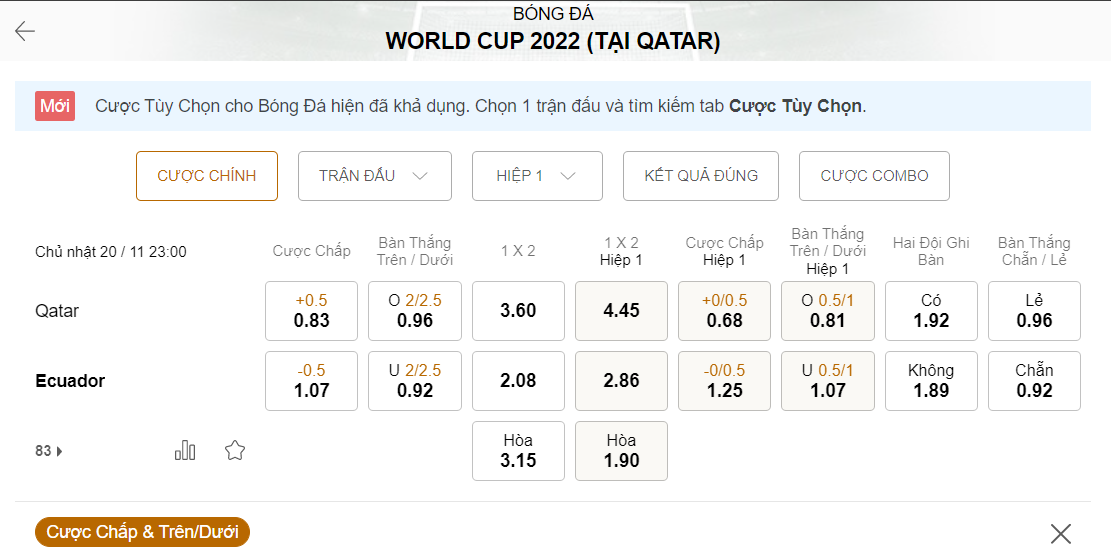 Keo-tai-xiu-tran-Qatar-vs-Ecuador-World-Cup-2022